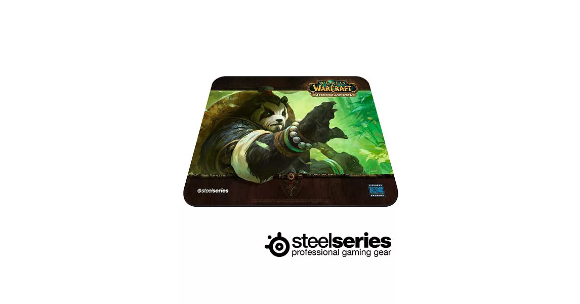 SteelSeries QcK 魔獸世界 PandaForest 竹林滑鼠墊