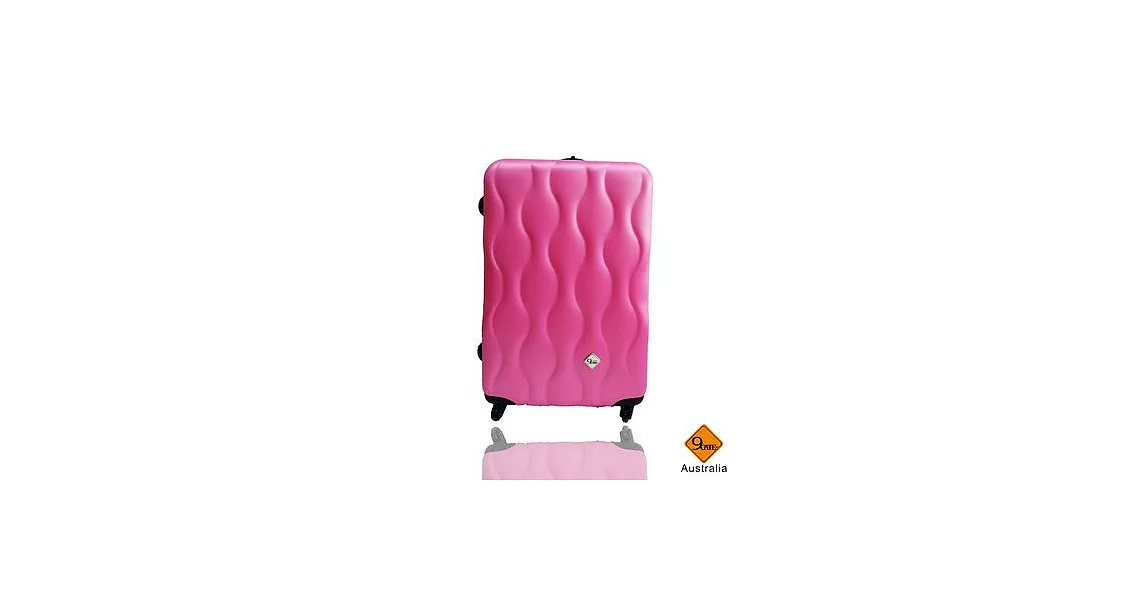 Gate9波西米亞系列▷ABS霧面旅行箱行李箱拉桿箱登機箱(28吋) 粉色28吋粉紅色