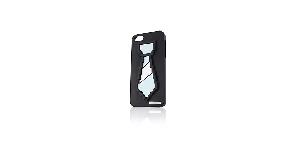 Anyshapes-像素系列 領帶 手機保護殼-客製化(三天後出貨不含假日)iPhone5