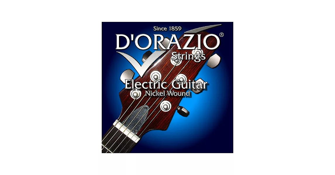 義大利手工製 D’ORAZIO 鍍鎳 電吉他弦(No.33)