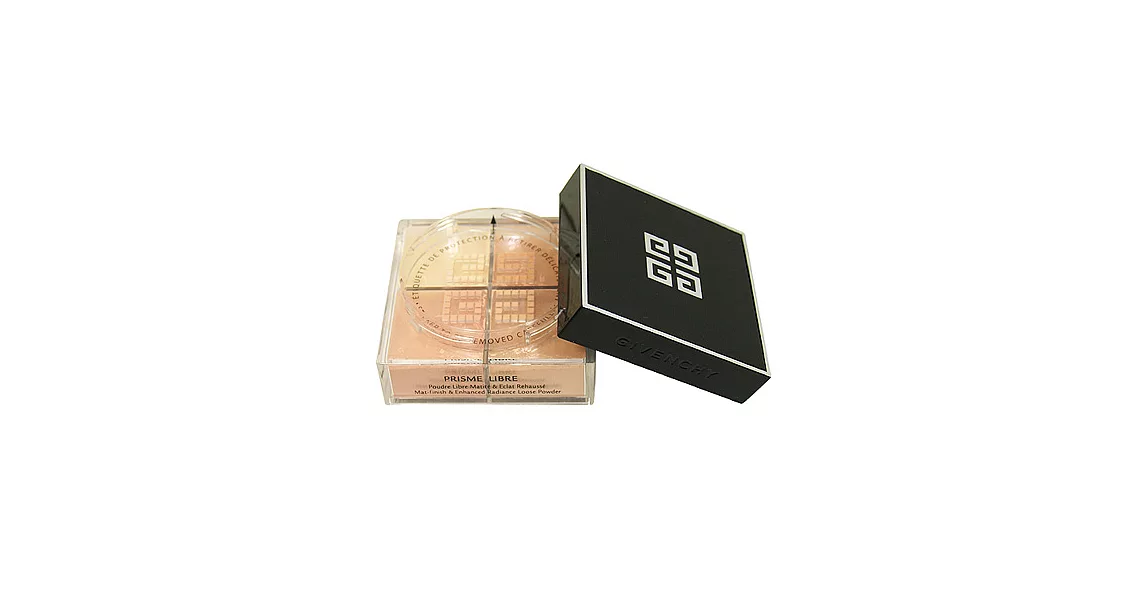 GIVENCHY紀梵希 新一代魅力4G幻彩蜜粉No1(4*3g)#2 TAFFETAS BEIGE