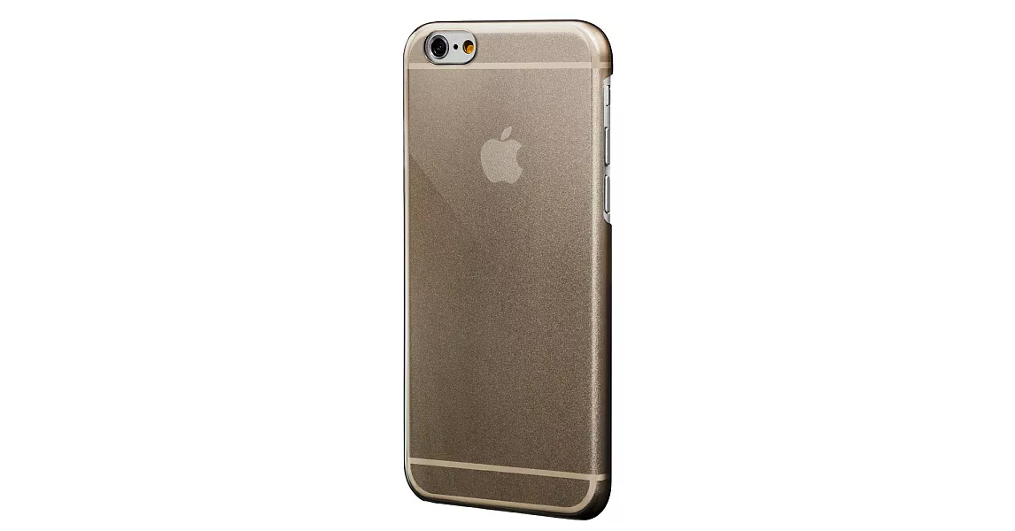 SwitchEasy Nude iPhone 6 4.7吋 超薄保護殼-透明黑色
