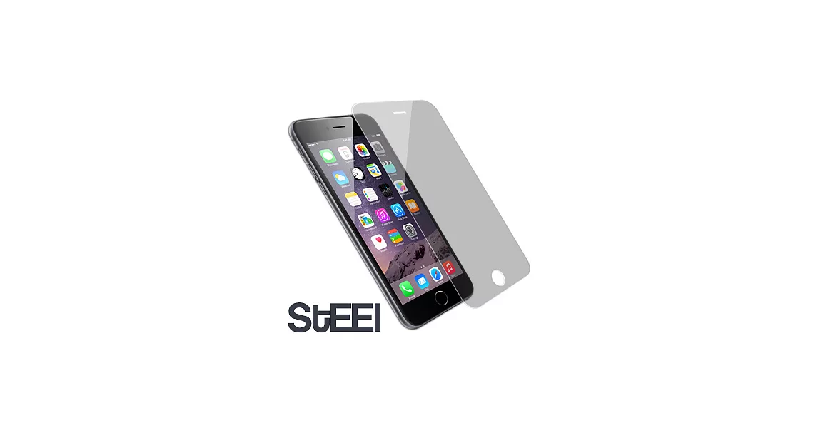 STEEL iPhone 6 Plus撥水疏油頂級鏡面鍍膜防護貼