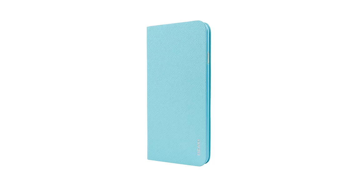 Ozaki O!coat 0.3+ Folio iPhone 6  4.7吋 超薄側翻皮套-淡藍色