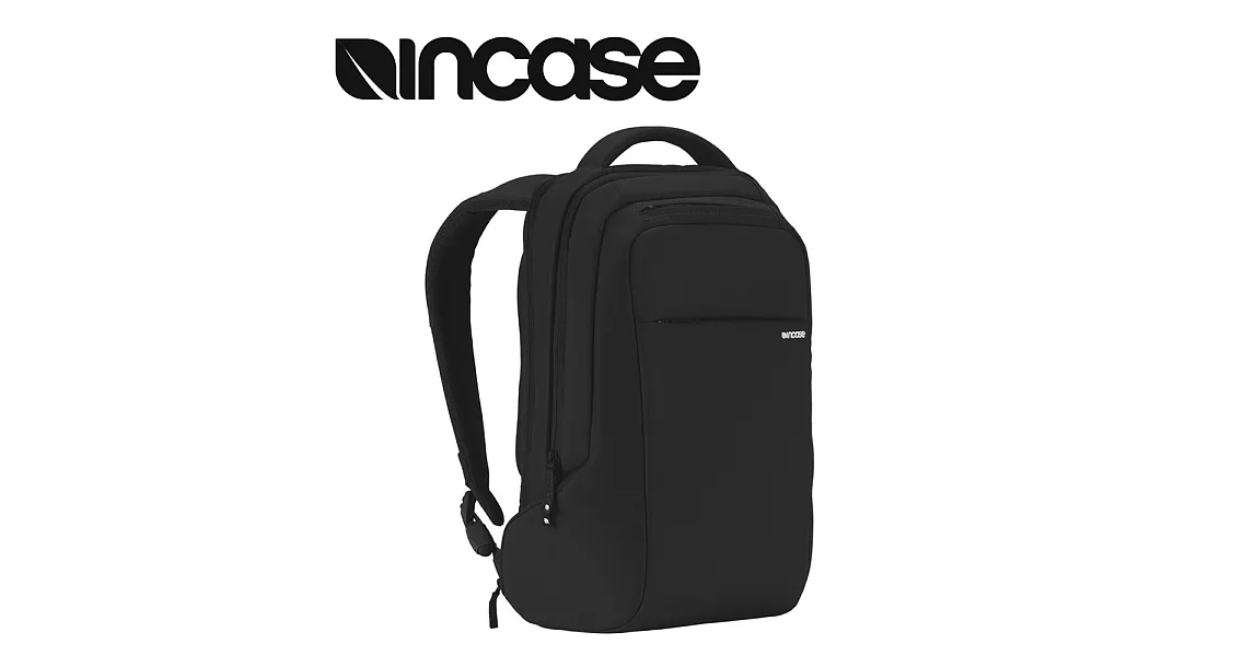 【Incase】ICON Slim Pack 15＂ 輕巧筆電後背包 (黑)