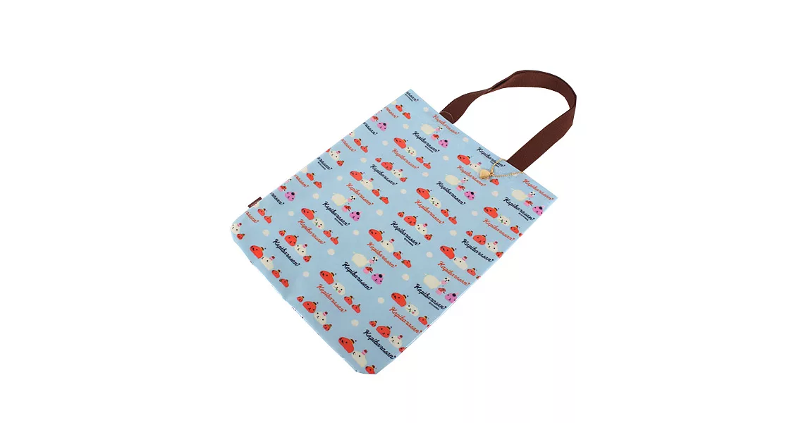 kapibarasan 水豚君甜點系列補習提袋。藍色