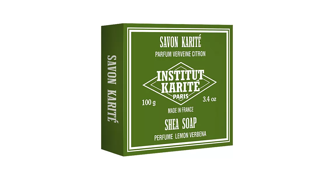 Institut Karite Paris IKP 巴黎乳油木 檸檬馬鞭草皂 100g
