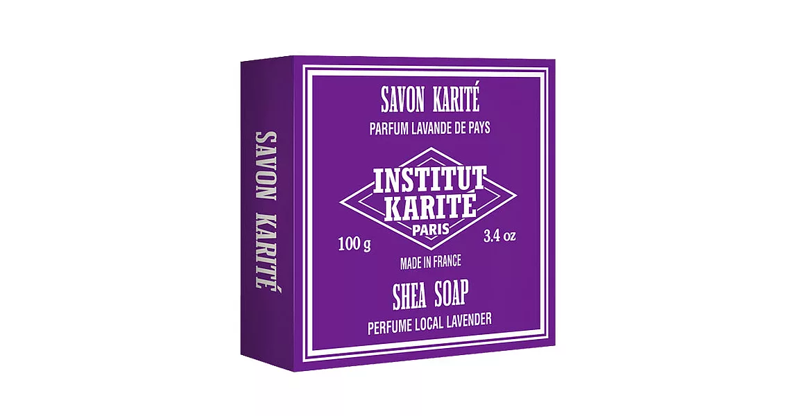 Institut Karite Paris IKP 巴黎乳油木 薰衣草皂 100g