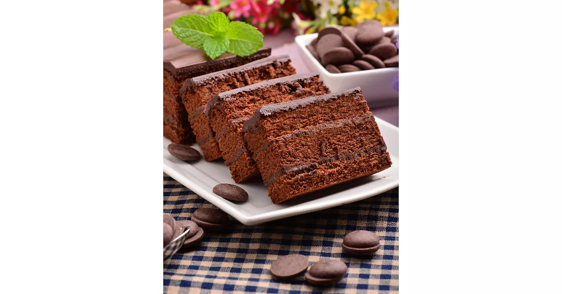 《艾波索》巧克力黑金磚蛋糕(18*6*4cm 280g)