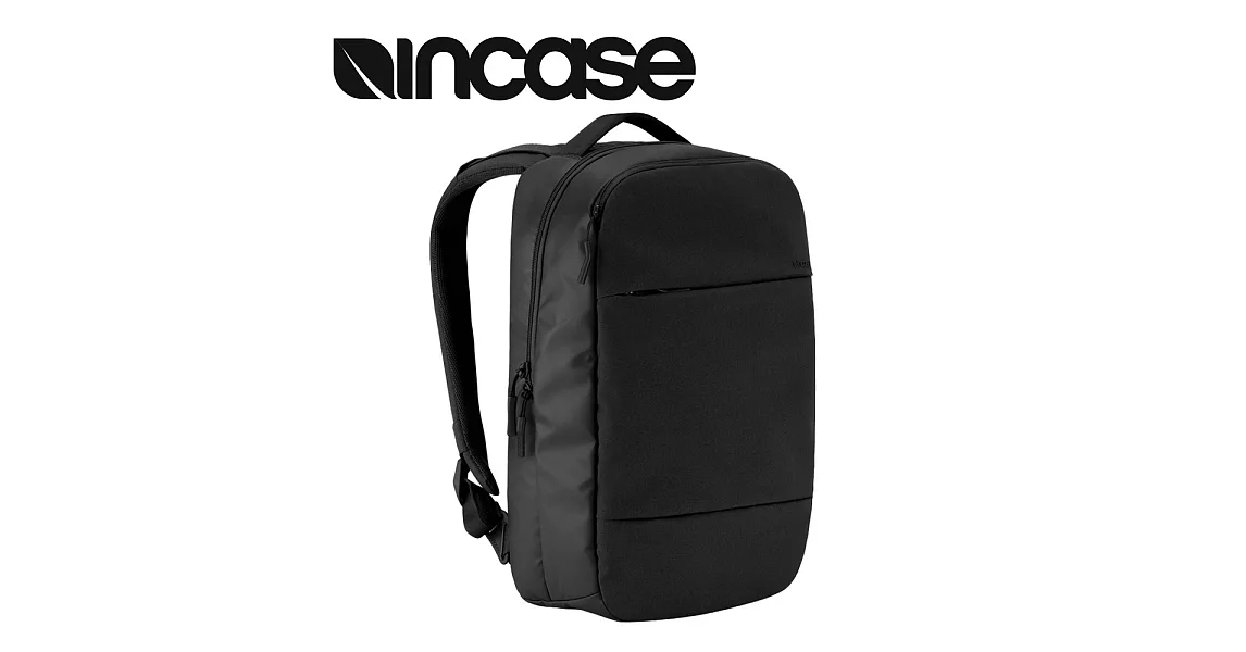 【Incase】City Collection 城市系列 City Compact Backpack 15＂ 城市輕巧後背包(黑)