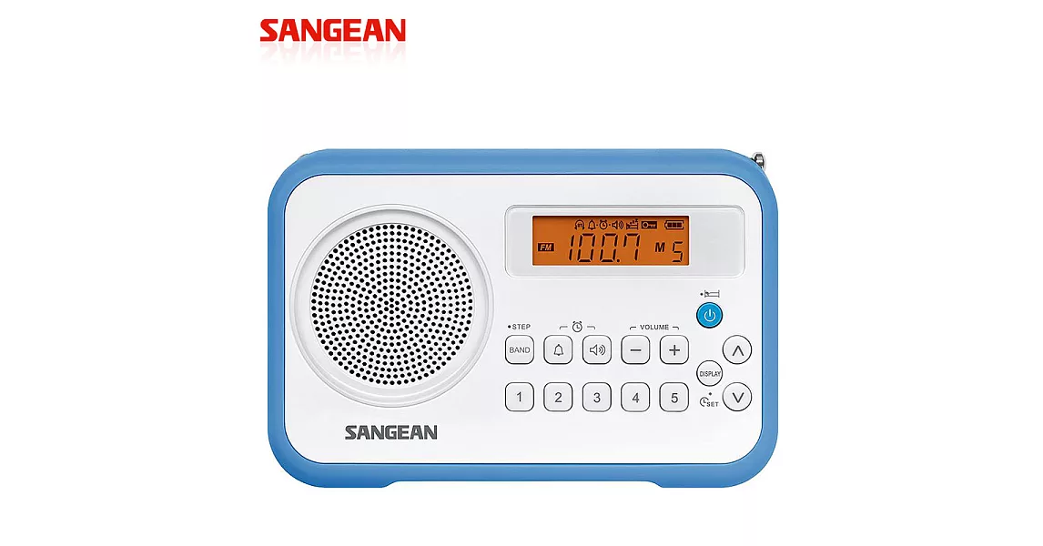 SANGEAN山進收音機-二波段數位式時鐘收音機(調頻/調幅)PR-D30