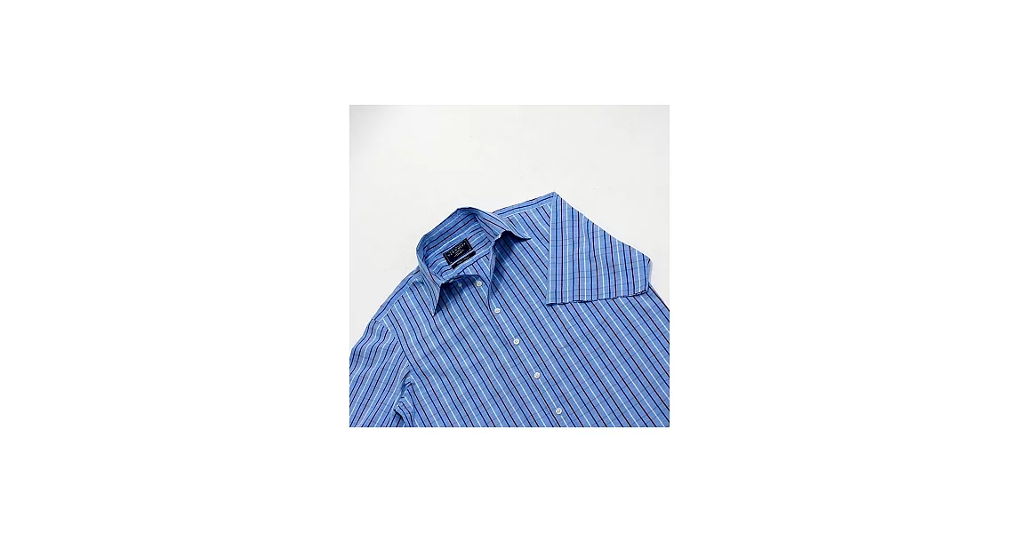 『摩達客』英國進口【Charles Tyrwhitt】高級紅藍線格短袖休閒襯衫A-M