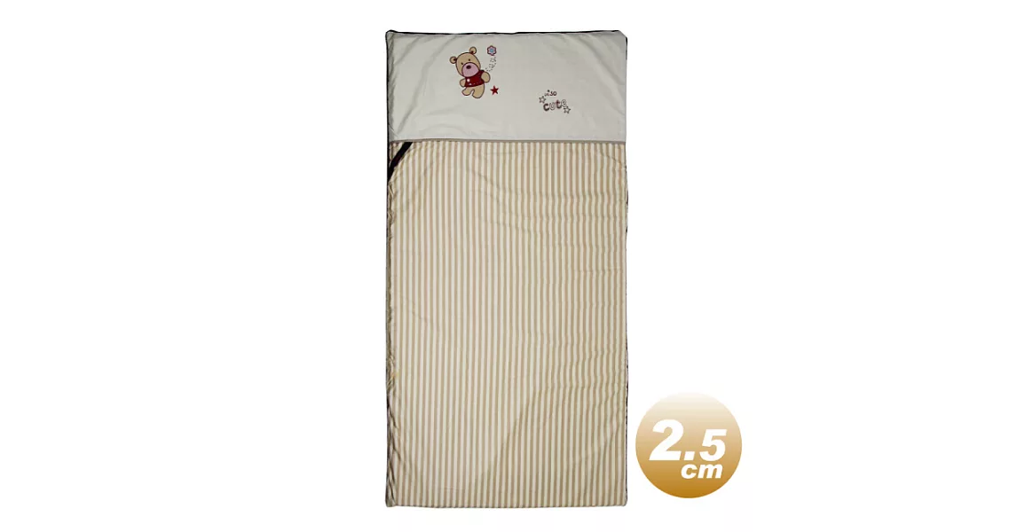 Yip Baby KUMA 3M嬰幼兒乳膠床墊(2.5公分厚)