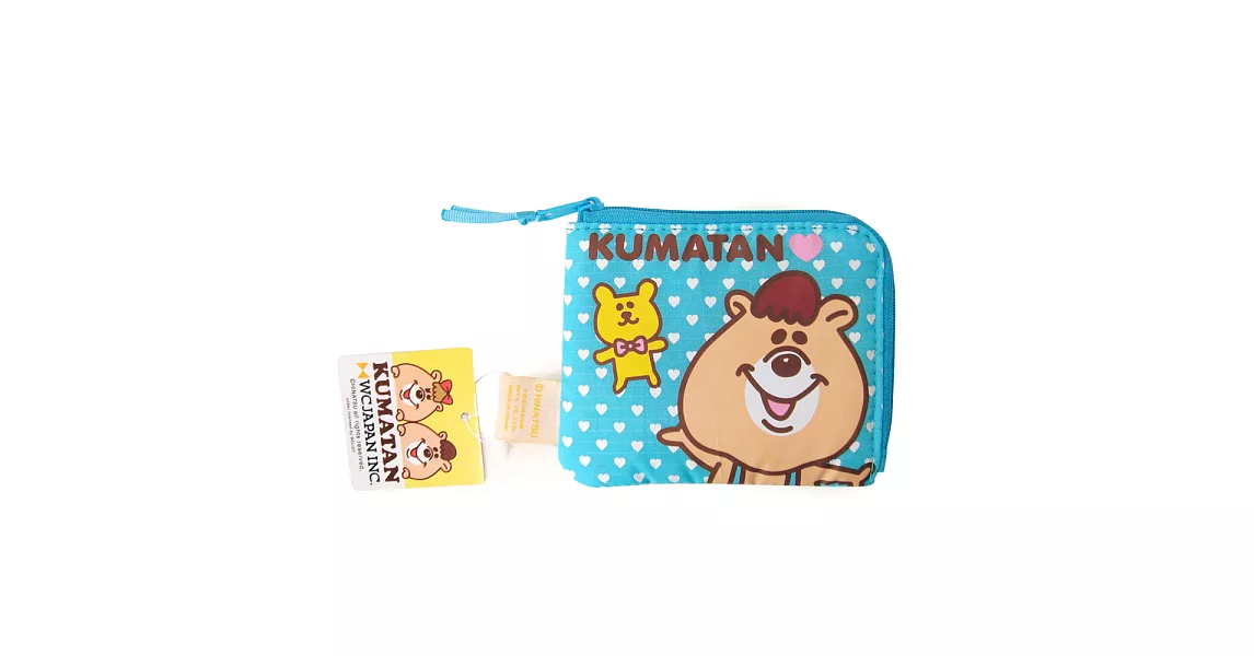 WC熊 KUMATAN 12*10CM KUMATAN票夾零錢包