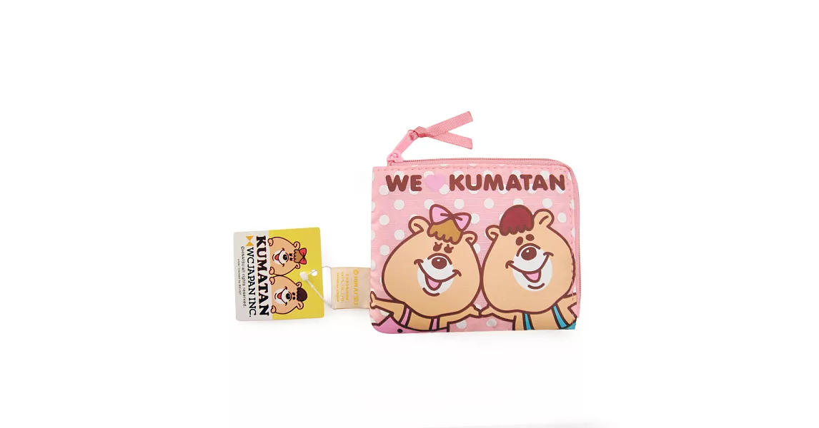 WC熊 KUMATAN 12*10CM KUMATAN票夾零錢包