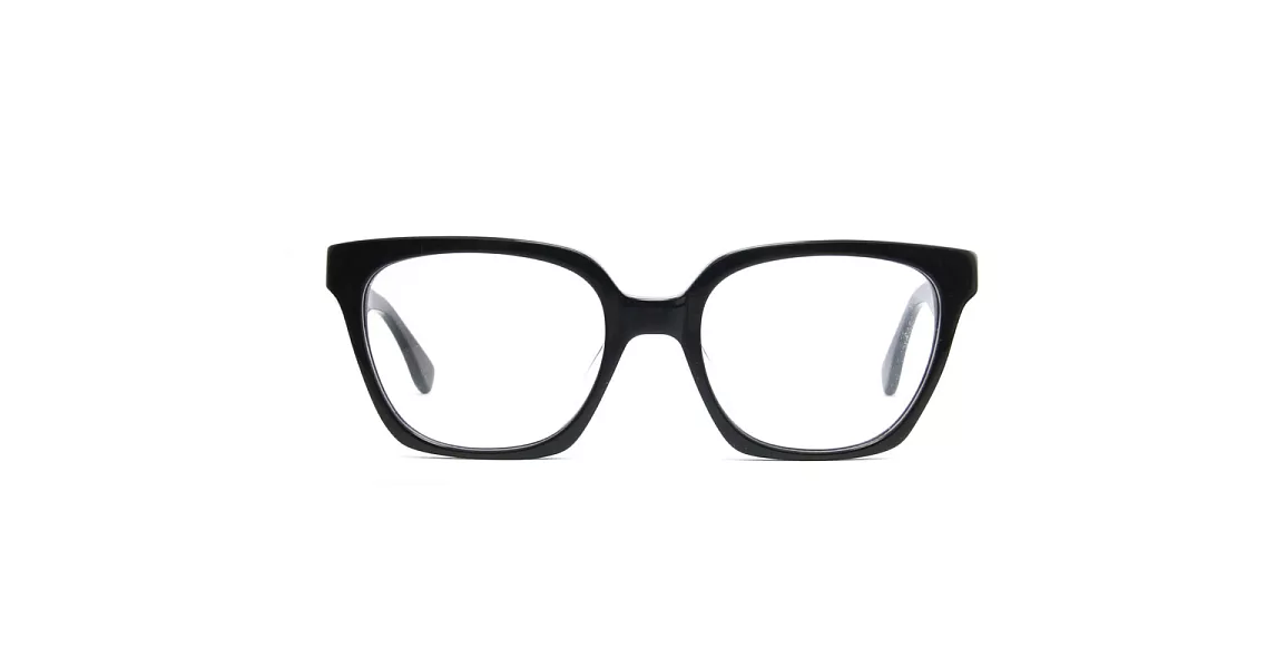 2i’s 經典復古黑色斜角框 光學眼鏡 (2is-3268C1)