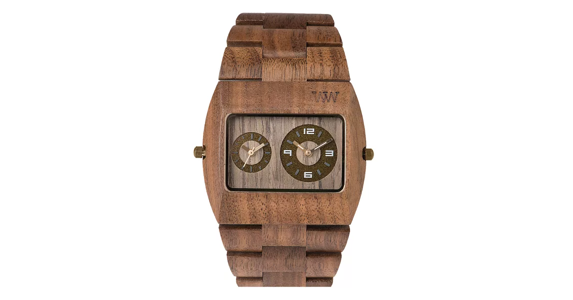 WEWOOD義大利時尚木頭腕錶 雙時區系列JupiterNut