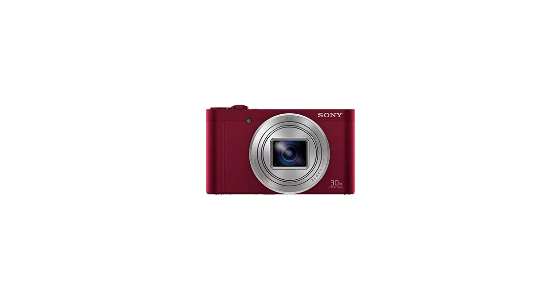SONY DSC-WX500 30倍光學數位相機(公司貨)+64G卡+專用電池X2+專用座充+清保組+小腳架+讀卡機+HDMI-紅色
