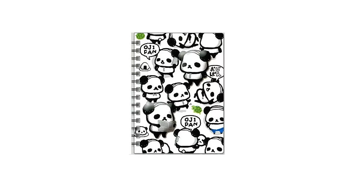 歐吉胖貼紙收集筆記本-滿滿