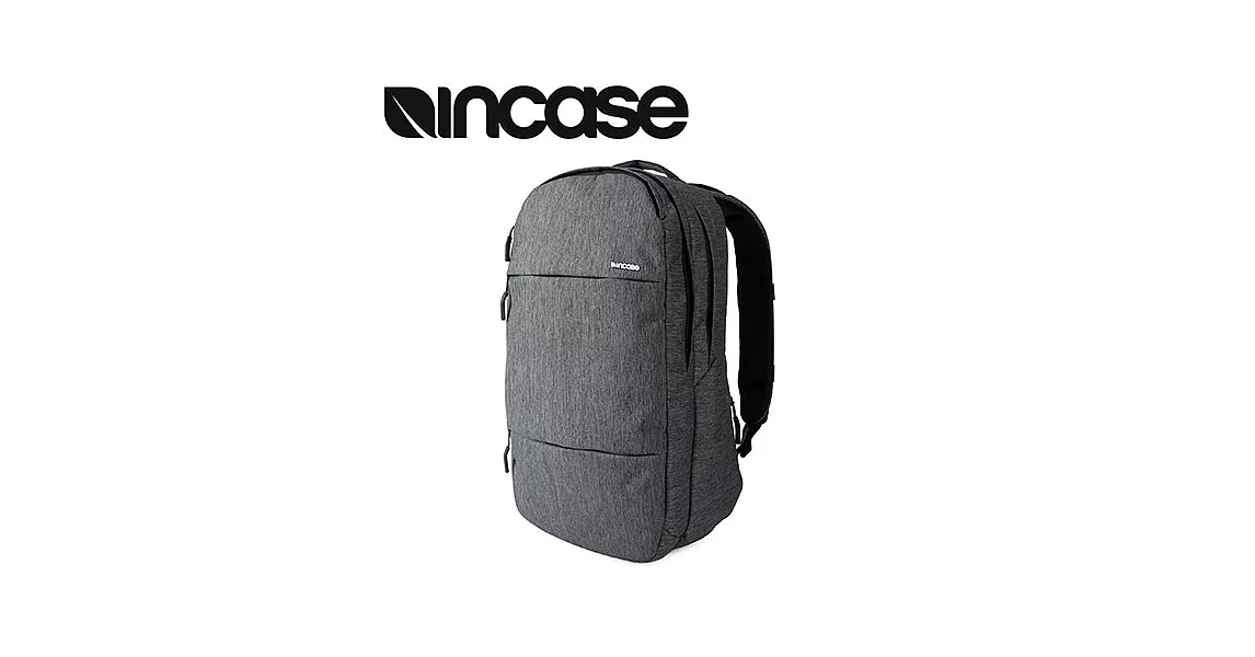 【INCASE】City 系列 City Backpack 17吋 城市雙層筆電後背包 (麻灰)