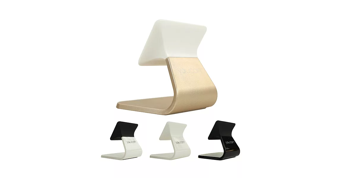 □原裝優贊正品!! 創新奈米微吸支架□ 手機支架 固定架雅痞黑