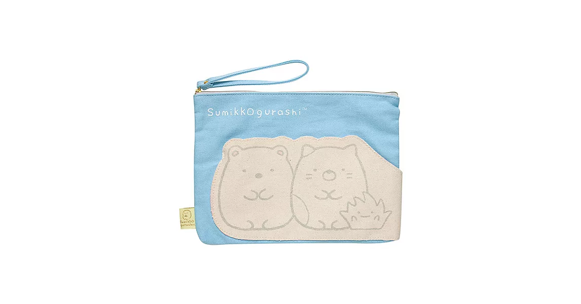 San-X 角落公仔手描帆布系列手拿包