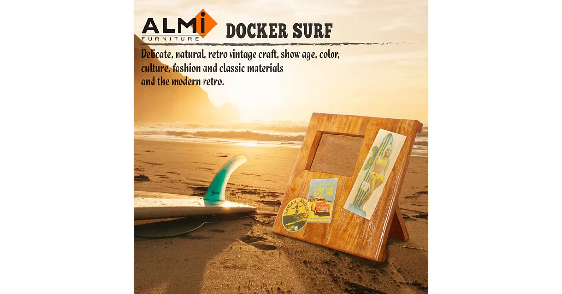 【ALMI】DOCKER SURF- PHOTO FRAME SINGLE造型相框