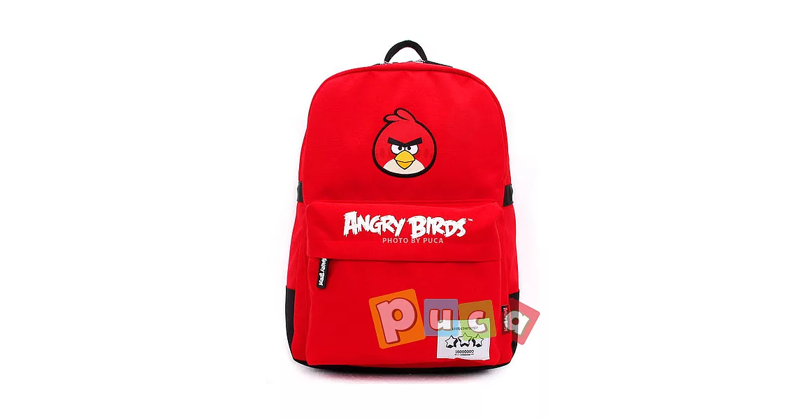 【酷包袋】韓國製Angry birds憤怒鳥實用後背包_紅色