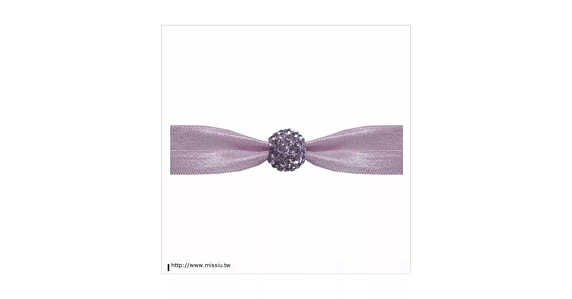 EMI❤JAY 美國知名手工髮飾手環 Crystal Beads - Lovely Lavender