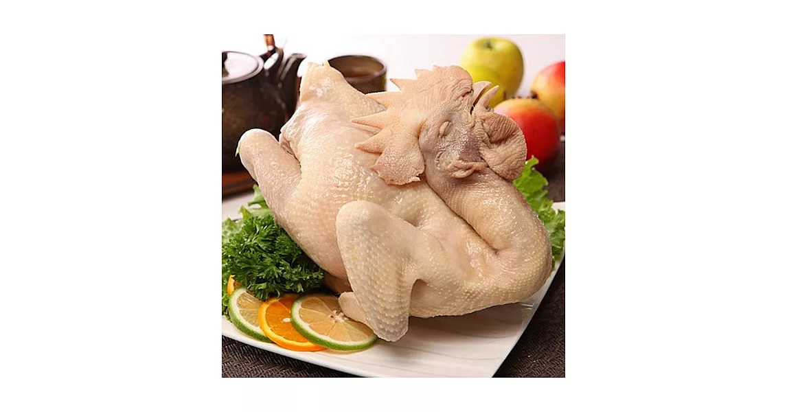 《元進莊》脆皮油雞（1.7kg一隻)(全隻禮盒)