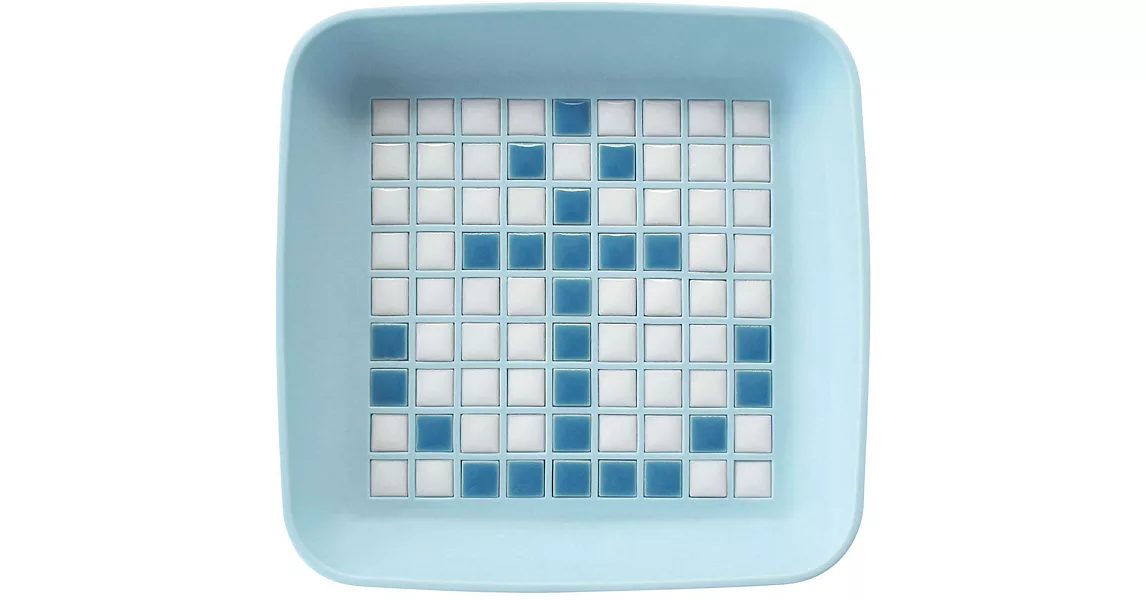 《Sceltevie》馬賽克拼貼置物盒(藍)