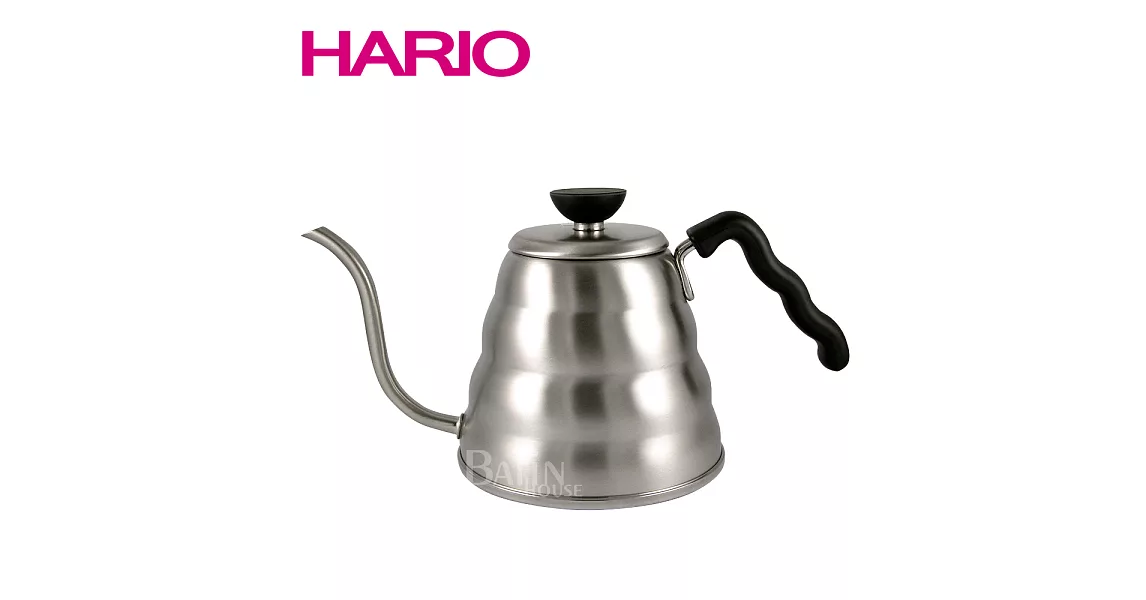 【日本 HARIO】全熱源不鏽鋼細口壺 1200ml(VKB-120HSV)