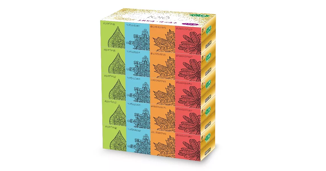 【箱購】百吉牌盒裝面紙220抽*5盒*10串