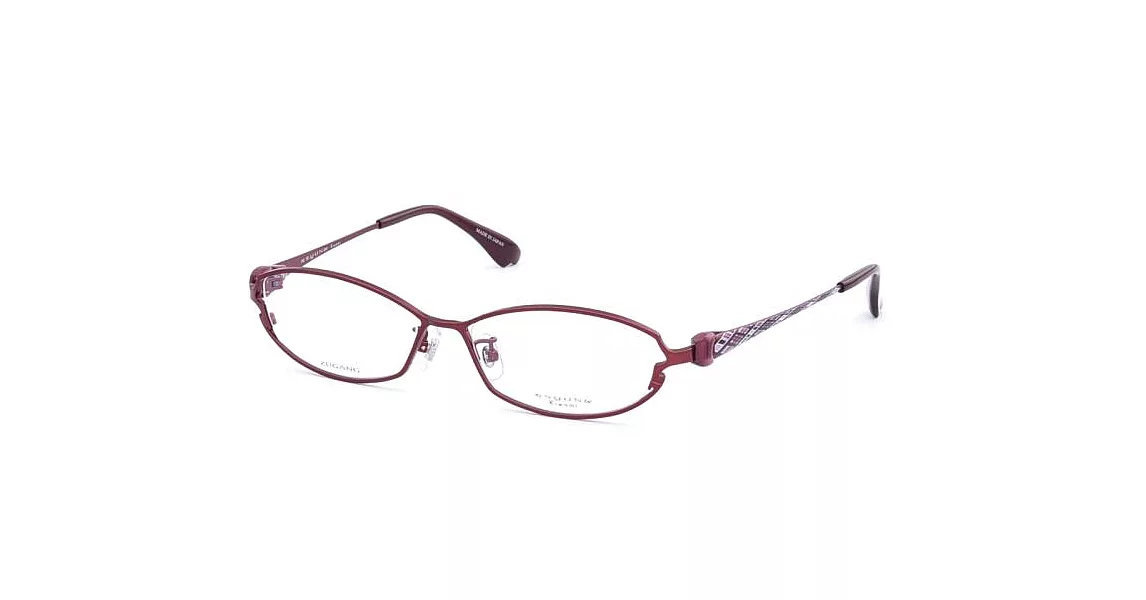 【大學眼鏡】syun kiwami 都會典雅 精湛工藝日系方框平光眼鏡KM1258L-52/550紅