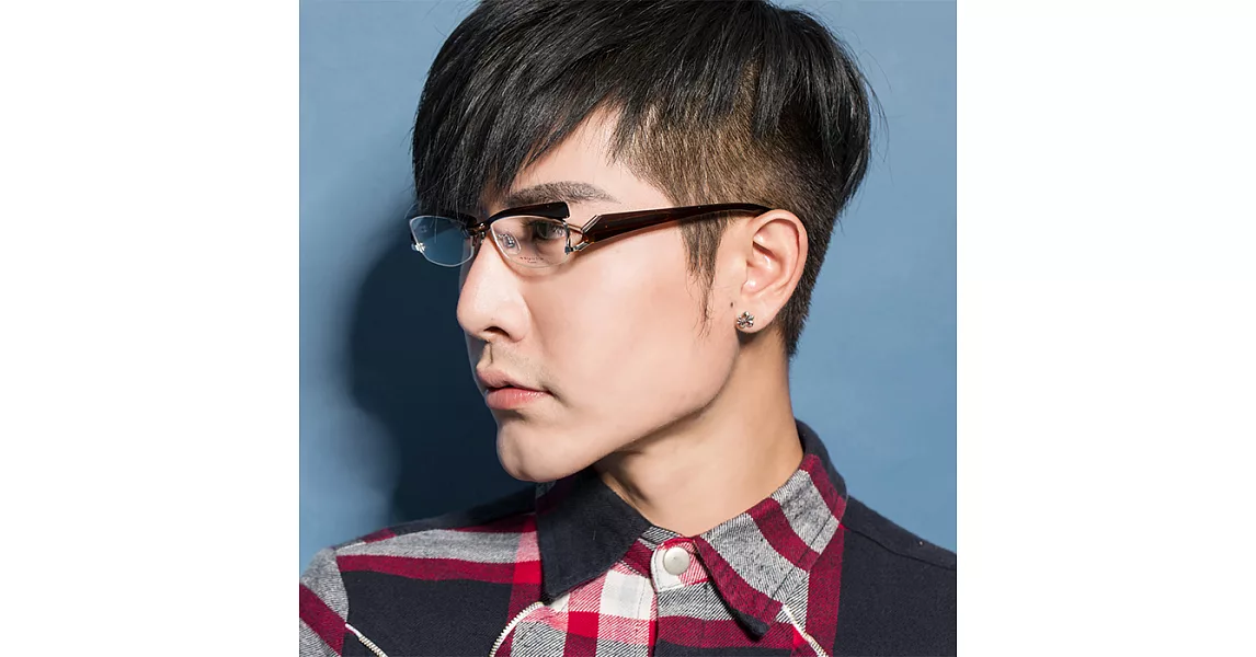 【大學眼鏡】syun kiwami 都會典雅 精湛工藝日系方框平光眼鏡KM1007M-54/351咖啡