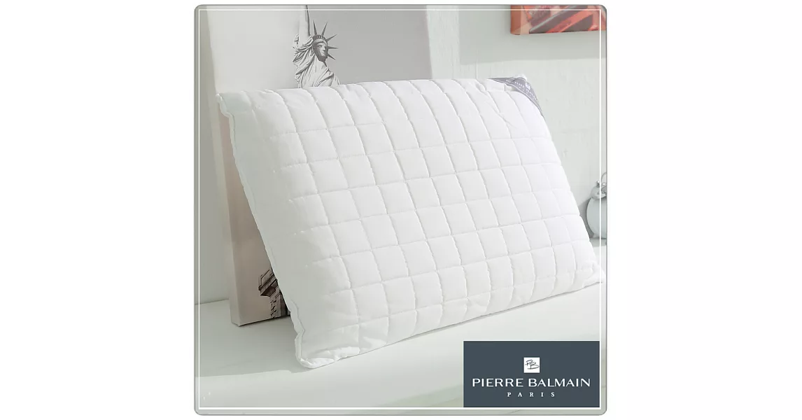 【PB皮爾帕門】特殊防潑水天然乳膠枕-平面型