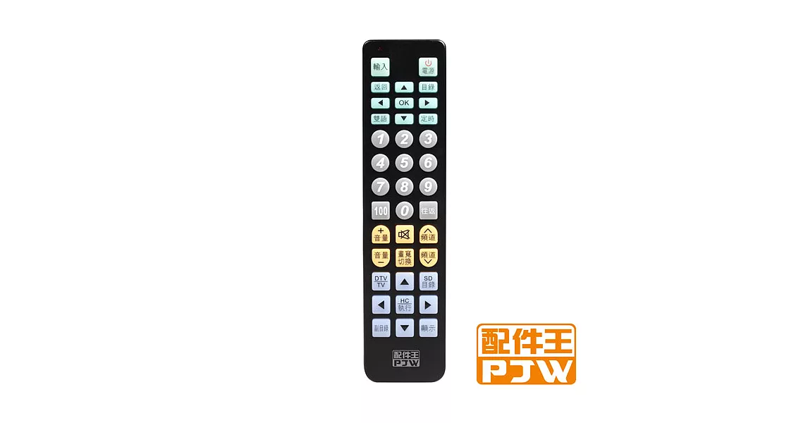 PJW配件王 東元專用型電視遙控器 RC-TE2