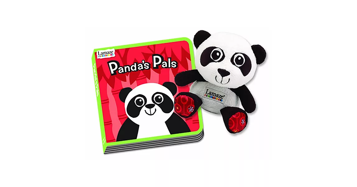 Lamaze拉梅茲嬰幼兒玩具-PANDA的好朋友禮盒