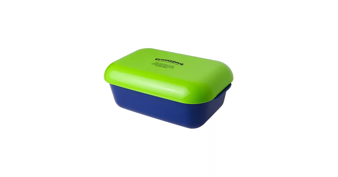 瑞典Frozzypack 保鮮餐盒-快樂系列/草綠-藍/單一尺寸