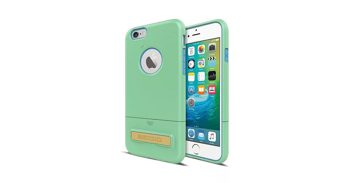 SEIDIO New SURFACE™ 都會時尚雙色保護殼 for Apple iPhone 6 / 6s清新綠