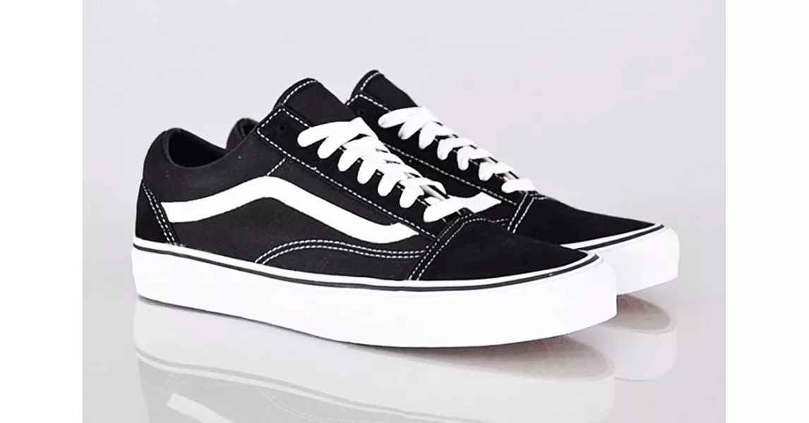 【GT Company】VANS OLD SKOOL 美版帆布經典款張震嶽GD著用中性鞋5黑色