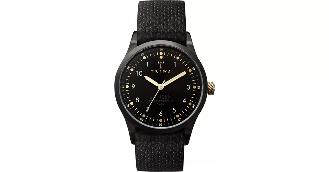【TRIWA】 LANSEN系列 Midnight腕錶 (黑 LAST112-MD010113) / 北歐設計瑞典品牌
