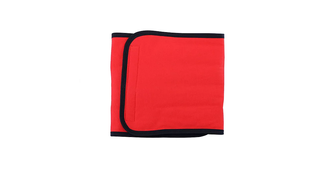 【愛的世界】純棉鋪棉肚圍-台灣製-紅色freesize