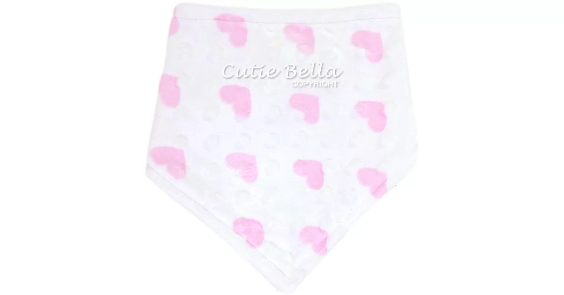 Cutie Bella豆豆領巾圍兜Loving Heart