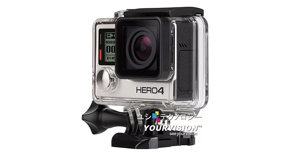 GoPro HERO 4 副廠 防水殼 防水保護殼(附活動基座)