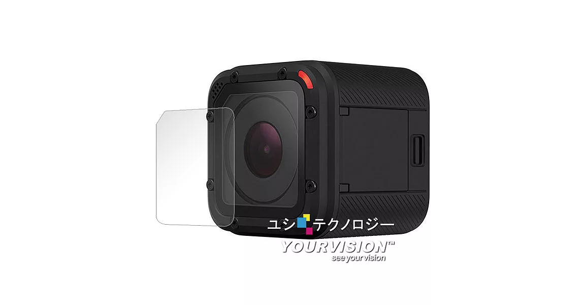 GoPro HERO 4 Session 副廠 光學顯影抗刮螢幕保護貼 螢幕貼(二入)