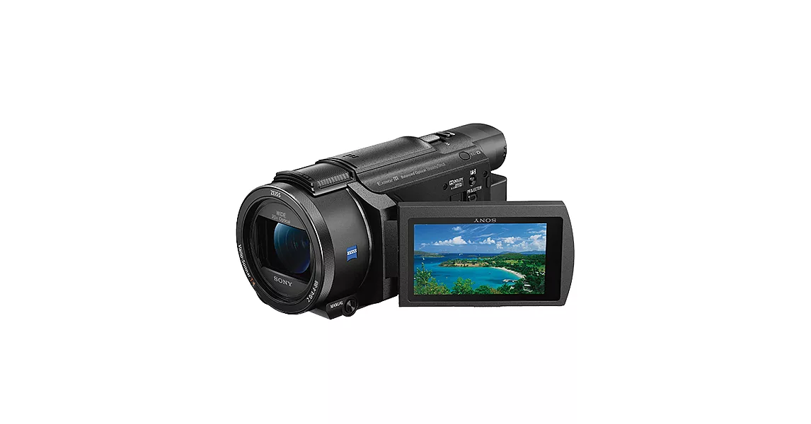 SONY FDR-AXP55 4K高畫質攝影機(公司貨)-送128G卡+專用電池FV-100+專用座充+讀卡機+保護貼+小腳架+清潔組-