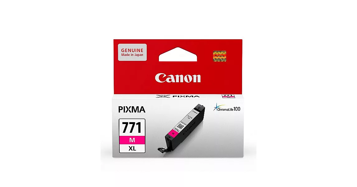 CANON CLI-771XL-M 原廠紅色高容量墨水匣