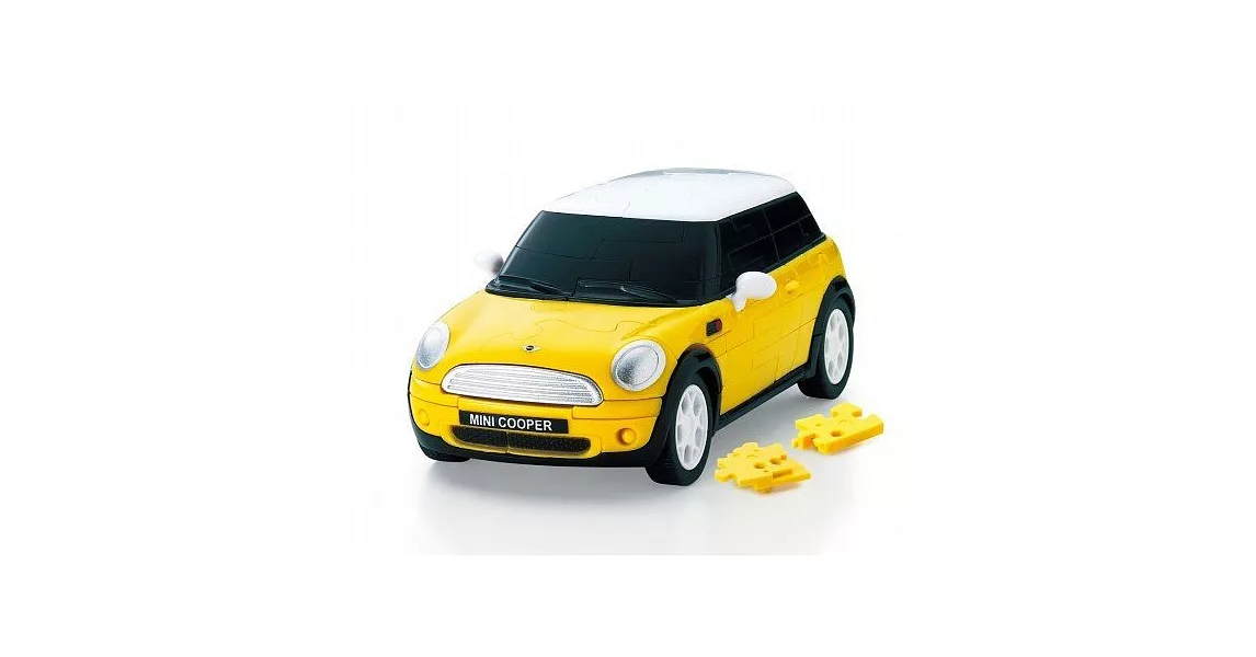BEVERLY/立體拼圖 CP3-007 Mini Cooper 黃色 250