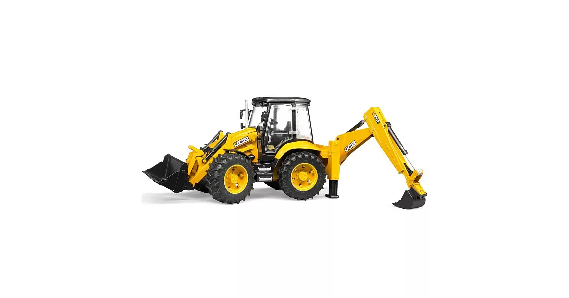 《BRUDER》1:16 JCB 5CX雙向挖土機